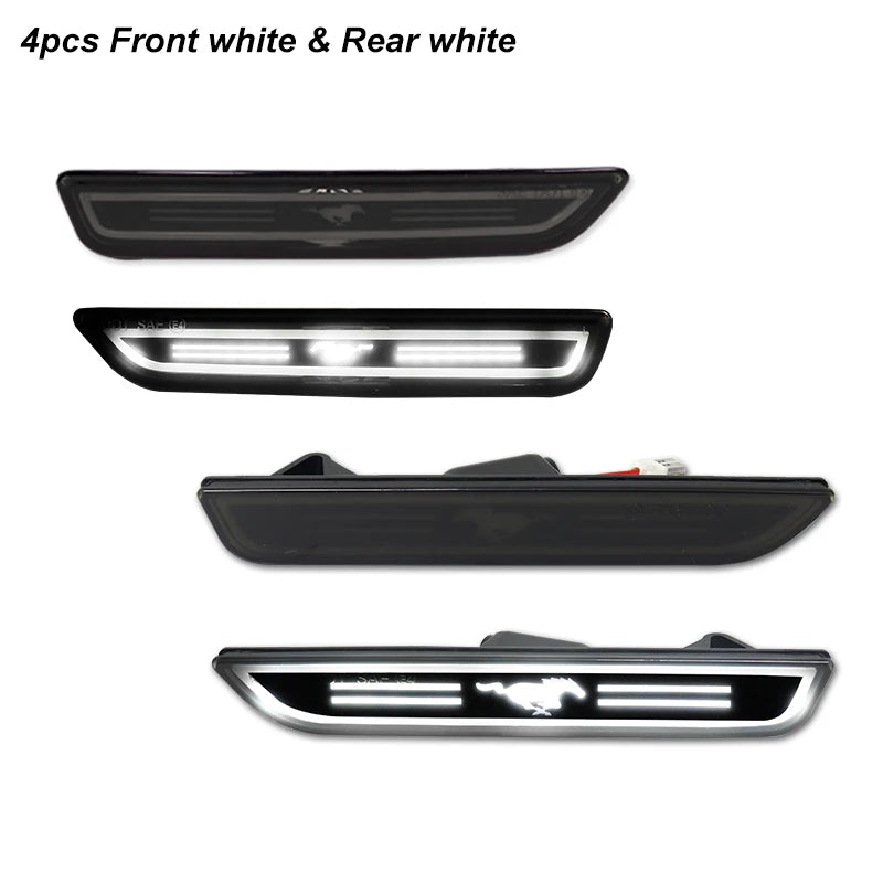 Feu de Position Latéral LED Ford Mustang GT Shelby 2010-2014 — vue de face