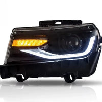 Phares LED Chevrolet Camaro 2014-2015 5e Génération Clignotants Séquentiels Feux de Jour