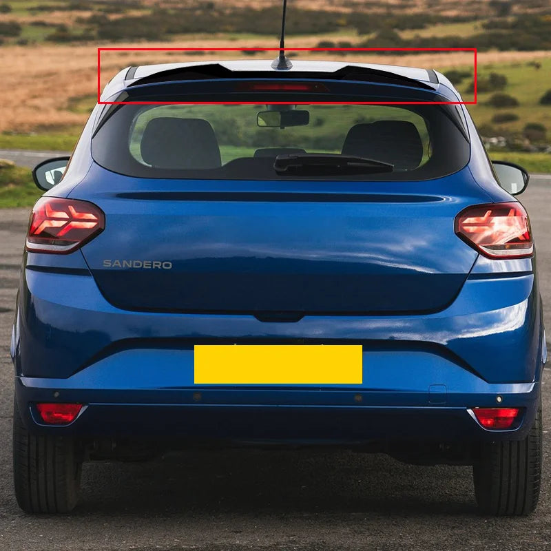 Becquet de Toit Dacia Sandero 3 2020+ 99 cm 2 Pièces ABS Noir Brillant