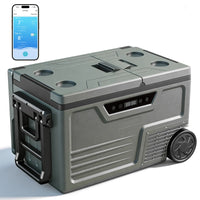 Glacière Réfrigérateur Portable Voiture Congélateur 21 à 55 L Compresseur 12V 24V Bluetooth