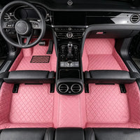 Tapis de Sol Renault Clio 5 2019-2026 Cuir Surpiqué Sur Mesure Jeu de 3 Pièces 33 Coloris