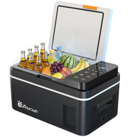 Glacière Réfrigérateur Portable Voiture Congélateur 21 à 55 L Compresseur 12V 24V Bluetooth