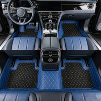 Tapis de Sol Renault Clio 5 2019-2026 Cuir Surpiqué Sur Mesure Jeu de 3 Pièces 33 Coloris