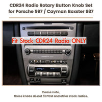 Bouton de Commande Multimédia Porsche 997 987 Cayman Boxster CDR24 — vue arrière