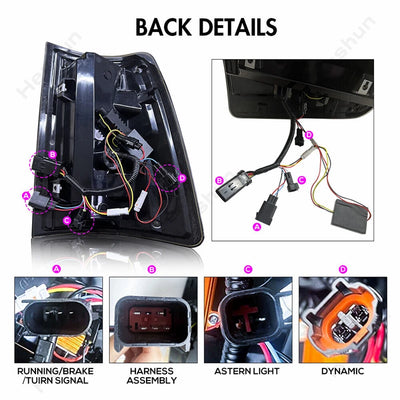 Feux Arrière LED Dodge RAM 1500 2500 3500 2009-2018