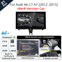 Autoradio Audi A6 A7 C7 CarPlay Android Auto 2012-2018 — vue en situation