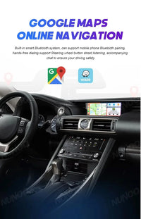 Autoradio CarPlay Android Auto Lexus NX 200 300 2014-2017 Écran 10,25 Pouces Android 14 DSP 4G