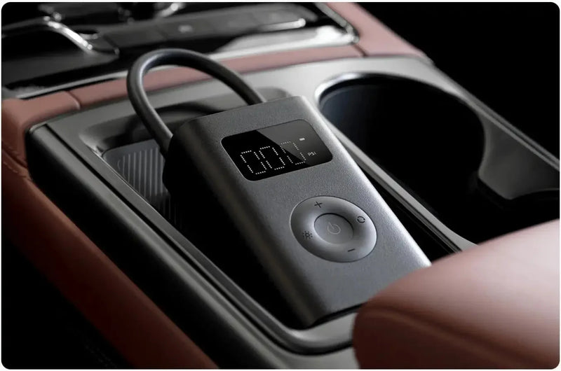 Gonfleur de Pneus Électrique Portable Xiaomi Compresseur d'Air 2 avec Écran Numérique et 6 Modes