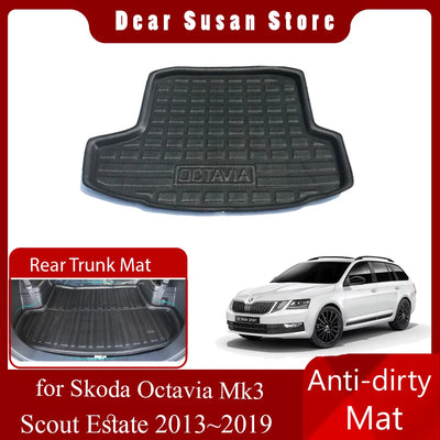 Tapis de Coffre Skoda Octavia Mk3 5E Combi 2013-2019