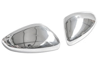 Coque de Rétroviseur Opel Corsa F 2019+ Chromée en Acier Inoxydable 304, Paire à Coller
