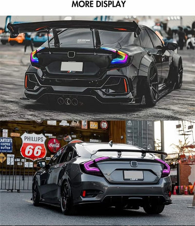 Feux Arrière LED Honda Civic 2016-2021 RGB Séquentiels