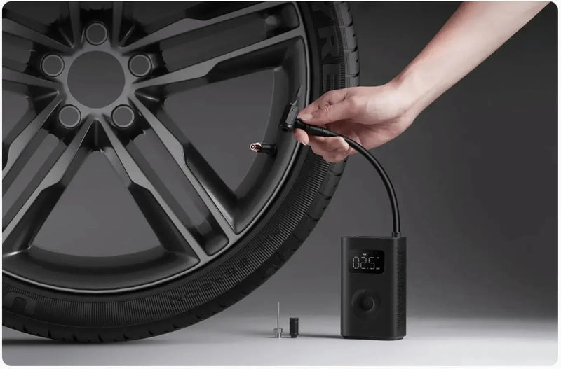 Gonfleur de Pneus Électrique Portable Xiaomi Compresseur d'Air 2 avec Écran Numérique et 6 Modes