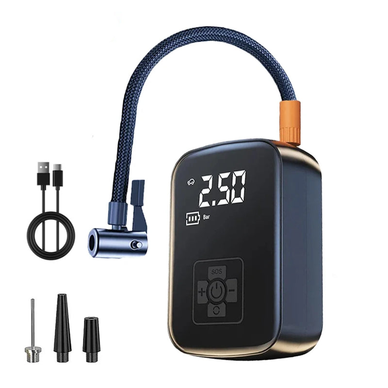 Gonfleur de Pneu Sans Fil EAFC avec Écran Numérique 150 PSI