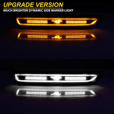 Feu de Position Latéral LED Ford Mustang GT Shelby 2010-2014