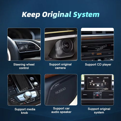Autoradio Audi A6 A7 C7 CarPlay Android Auto 2012-2018