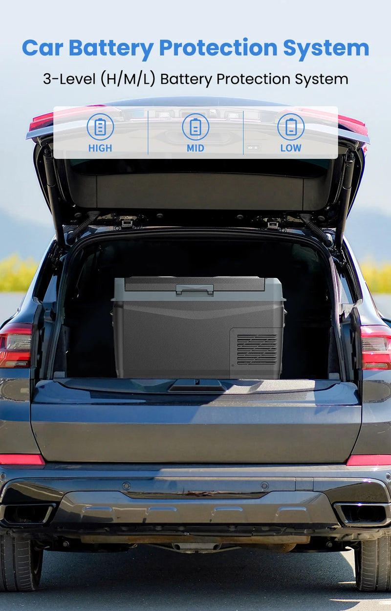 Réfrigérateur de Voiture Alpicool GC 29 L 37 L 45 L Congélateur Portable Glacière à Compresseur