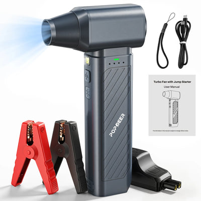 Booster de Batterie POPDEER 5000A avec Compresseur d'Air