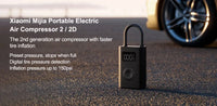 Gonfleur de Pneus Électrique Portable Xiaomi Compresseur d'Air 2 avec Écran Numérique et 6 Modes