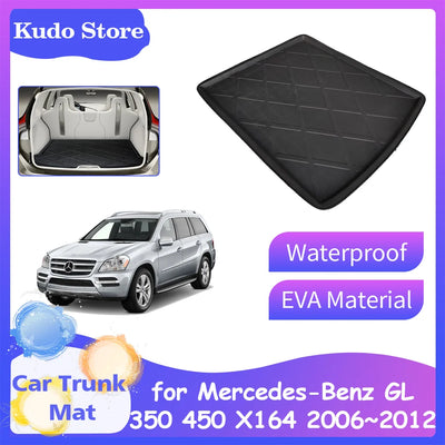 Tapis de Coffre Mercedes GL X164 2006-2012 EVA 3D