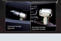 Aspirateur de Voiture Sans Fil SZUK Max 4 en 1 Aspire Souffle et Gonfle Rechargeable USB-C