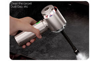 Aspirateur de Voiture Sans Fil SZUK Max 4 en 1 Aspire Souffle et Gonfle Rechargeable USB-C