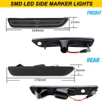 Feu de Position Latéral LED Ford Mustang GT Shelby 2010-2014 — détail de finition