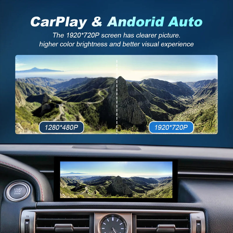 Autoradio Sans Fil CarPlay Android Auto Lexus IS 2013-2017 Écran 10,25 Pouces GPS 4G DSP