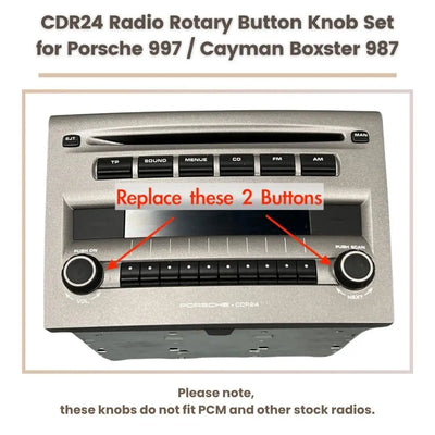 Bouton de Commande Multimédia Porsche 997 987 Cayman Boxster CDR24
