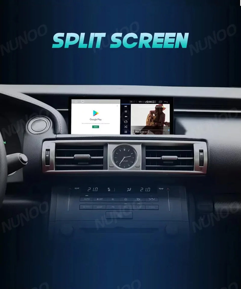 Autoradio CarPlay Android Auto Lexus NX 200 300 2014-2017 Écran 10,25 Pouces Android 14 DSP 4G