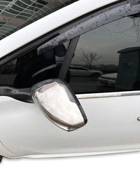 Coque de Rétroviseur Opel Corsa F 2019+ Chromée en Acier Inoxydable 304, Paire à Coller
