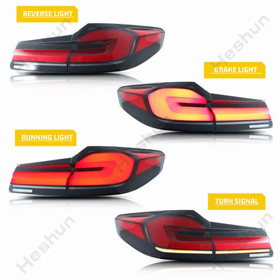 Feux Arrière LED BMW Série 5 G30 M5 F90 2018-2022 DRL