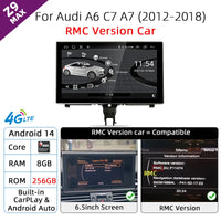 Autoradio Audi A6 A7 C7 CarPlay Android Auto 2012-2018 — détail de fixation