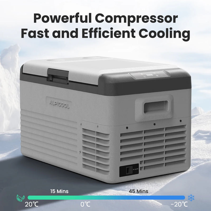 Réfrigérateur de Voiture Portable Alpicool CL 28 L 37 L 45 L Compresseur 12/24 V Frigo Congélateur