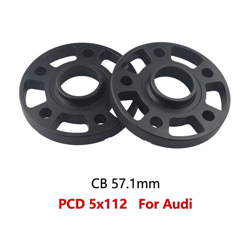 Wheel Spacers Audi 5x112 57.1 mm Center Bore 12 to 20 mm