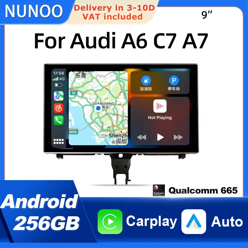 Autoradio Audi A6 A7 C7 CarPlay Android Auto 2012-2018