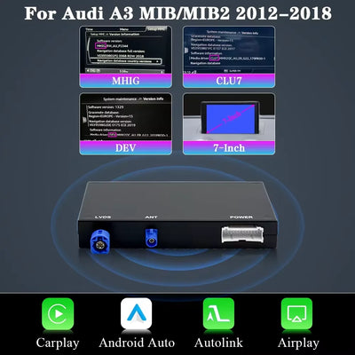 Décodeur Autoradio CarPlay Audi A3 A4 A5 Q7