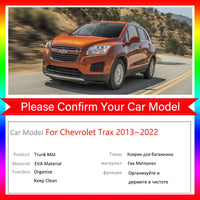 Tapis de Coffre Chevrolet Trax Tracker 2013-2022