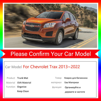 Tapis de Coffre Chevrolet Trax Tracker 2013-2022