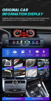 Autoradio Sans Fil CarPlay Android Auto Lexus IS 2013-2017 Écran 10,25 Pouces GPS 4G DSP