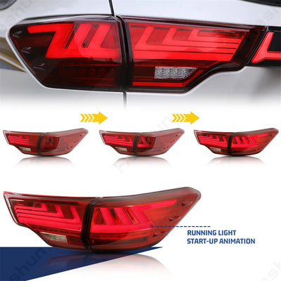 Feux Arrière LED Toyota Highlander 2014-2019