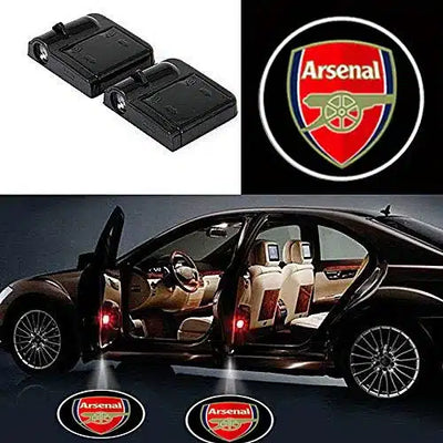 Projecteurs de porte LED Arsenal 2 pièces logo lumineux voiture - vue 6