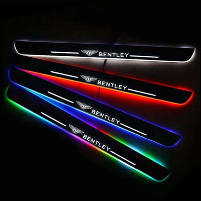 Seuils de porte LED Bentley sans fil 7 couleurs changeantes