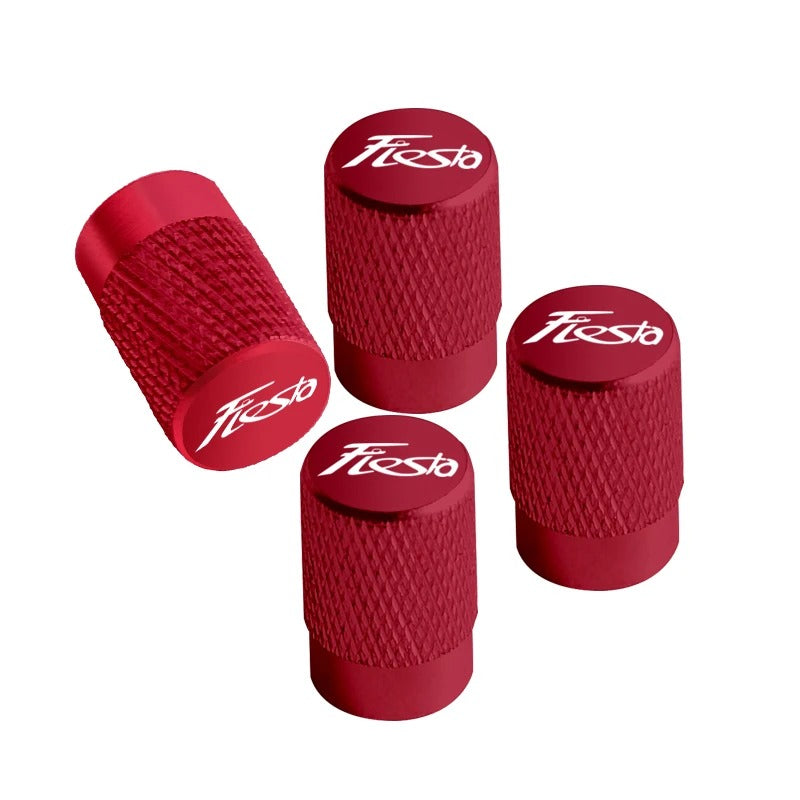 Bouchon Valve Ford Fiesta Aluminium Rouge