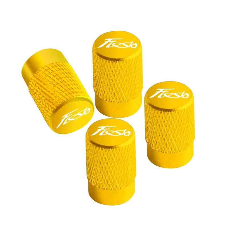 Bouchon Valve Ford Fiesta Aluminium Jaune