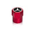 Bouchon Valve Mercedes métal rouge