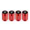 Bouchon Valve Tesla Aluminium Rouge