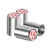 Bouchon Valve Volkswagen Aluminium argent