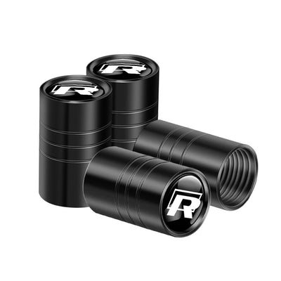 Bouchon Valve Volkswagen Aluminium noir
