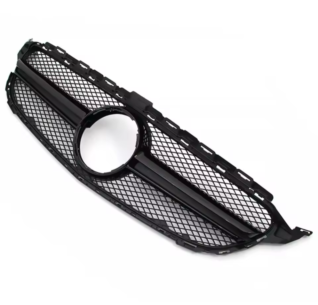 Calandre Noire Type AMG pour Mercedes Classe C W205 (2014-2018)