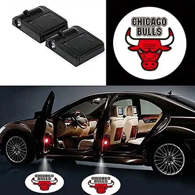Projecteurs de Porte LED Chicago Bulls 2x - Logo NBA Projecteur - vue 7